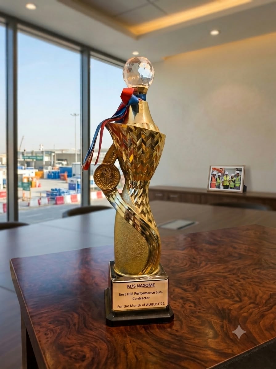 Trophy: Best HSE Performance Sub-Contractor